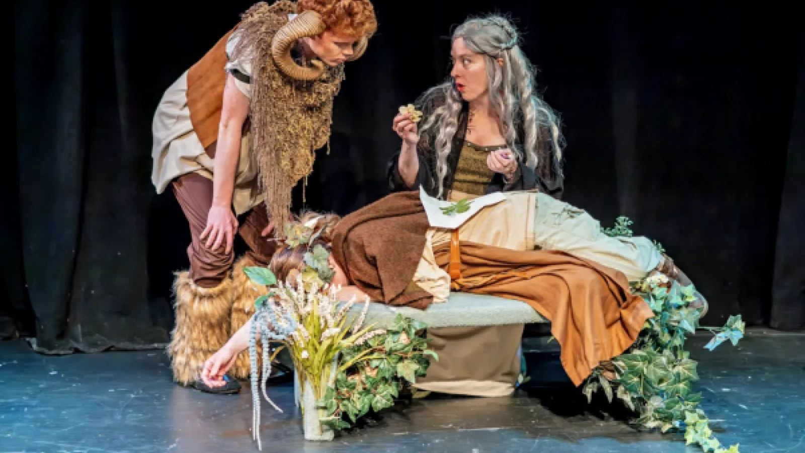 A scene from the The Faithful Shepherdess