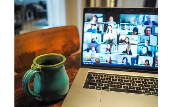 Mug and laptop