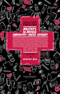 MA in Medical Humanities and Social Sciences poster